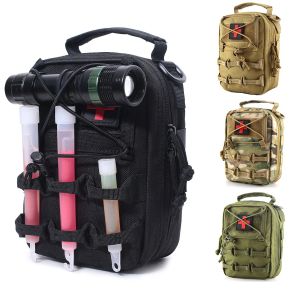 Väskor Molle Tactical First Aid Kits Medical Bag Emergency Outdoor Army Hunting Car Emergency Camping Survival Tools Militär EDC Pack