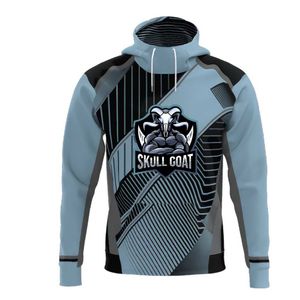 Custom High Quality Sublimation Esports Hoodies Training Hoodie for Men Pullover Hooded Mesh Fabric or Styles