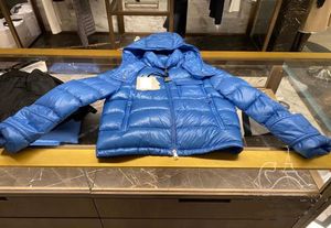 Luxury French Men039s Down Jacket Maya France Brand Designer Zipper Parka Hooded Collar 2 Colors Coat5177958