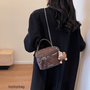 Designer Fashion Bags Korean Fashion Trend New Sweet Lingge Mini One Shoulder Crossbody Small Bag