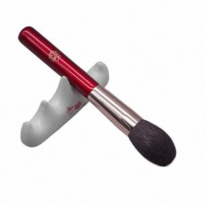 k11 Profial Handmade Make Up Brush Round Blush Blusher Brush Cosmetic Tools Soft Saikoho Goat Hair Makeup Brushes y6HF#