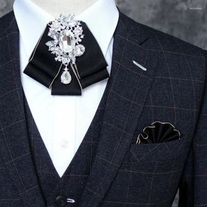 Bow Ties Vintage Tie Ladies Head Diamond Ribbon Tassel