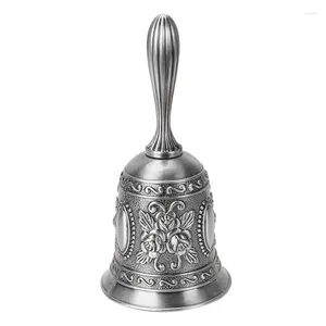 Party Supplies Hand Bell Call Alloy Vintage Decoration For Home Restaurant Bar Wedding