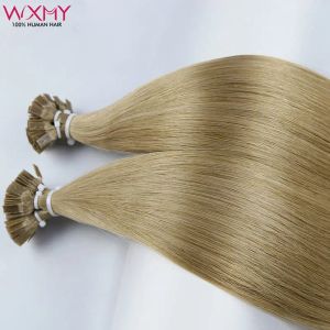 Extensions Straight Flat Tip Hair Extensions 1g/Strand 100Pcs/Set Keratin Fusion Human Hair Extensions 1430Inch Natural Virgin Human Hair