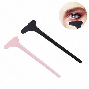 Eyeliner Mall Mascara Shield Applicator Multifunctial Silice Brush L Stopper Eye Makeup Tool For Eyeles Baffle M56M#