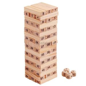 Sorting Nesting Stacking toys 54 pieces of colorful digital childrens stacked building blocks folding tower games home garden educational 24323