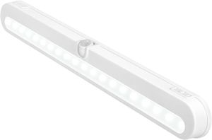 LED-Schrankleuchte, superhelle 20 LED-Unterschrankbeleuchtung, batteriebetrieben