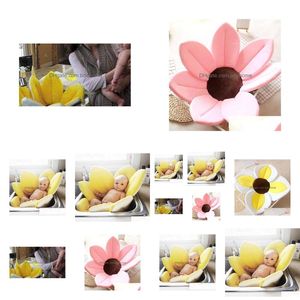 Resistance Bands Baby Bath Mat Tub Blooming Flower Newborn Non-Slip Safety Seat Support Shower Folding J01156455968 Drop Delivery Spor Dhrb5