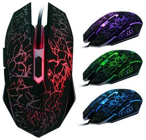 Colorful LED Computer Gaming Mouse Professional Ultra-precise Game For Dota 2 LOL Gamer 2400 DPI USB Wired Mouse z5
