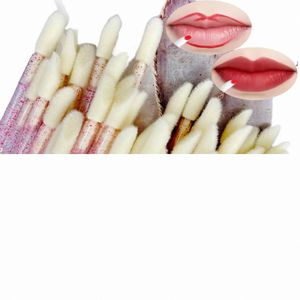 500pcs Disposable Lip Brush Makeup Brushes L Extensi Mascara Applicator Lipstick Wands Cosmetic Tools W4mS#