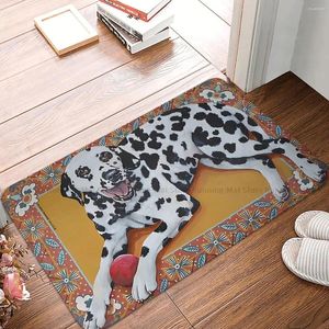 Mattor Dachshund Pet Dog Bedroom Mat Helen Dalmatian Doormat vardagsrum matta utomhusmatta heminredning