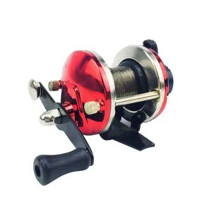 Bobinas Mini Isca Fundição Spinning Boat Ice Fishing Reel Winter Fish Rod Roda Baitcast Roller Bobina Linha de Fio