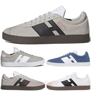 Con scatola Scarpe firmate di lusso Neo VL Court 2.0 scarpe da uomo grigio nero Core nero Beige Rosso Bianco Scarpe casual da donna Scarpe da ginnastica piatte