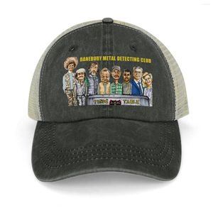 Ball Caps Detectorists - Characters D.M.D.C. Cowboy Hat Fashion Beach Birthday Funny For Man Women's