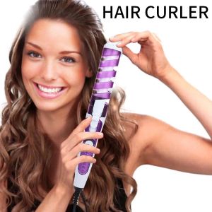 Irons Portable Hair Curler Roller Spiral Curling Iron Salon Electric Hair Curler Beauty Curling Wand Professional Hair Styler Beauty