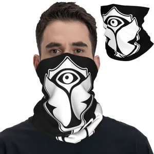 Halsdukar Tomorrowland Bandana Neck Cover Belgian Electronic Dance Music Festival Wrap Scarf Warm Balaclava Running Men Kvinnor hela säsongen