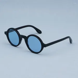 Occhiali da sole zolman lemtosh acetato vintage retrò piccoli occhiali rotondi da uomo prescrizione di occhiali miopia