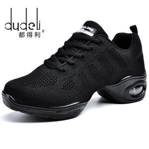 Stivali Dudeli Nuova soft per il respiro delle suole scarpe da ballo da donna con sneakers sneakers jazz hop hop scarpe da donna danzanti