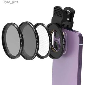 Filtreler Knightx Lens Cpl Yıldız Değişkeni ND Filtre Makro Telefon Lens İPhone 13 için Süper Açısı 13 12 11 Pro Samsung Huaweil2403