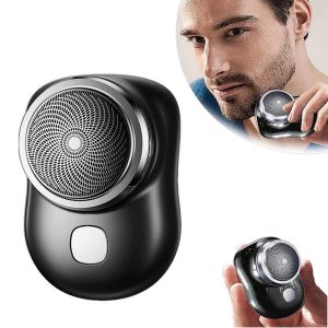 Shavers Electric Mini Shaver för män IPX7 Vattentät Våt torr dubbel användning typec snabb laddning ficka rakkniv skägg trimmer rakmaskin