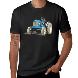 Herrtankstoppar super major (exportmodell) den sista Fordson traktor t-shirt svetttröjor söta kläder män grafiska t-shirts anime