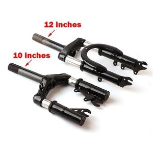 Atv Parts 10 Inch 12 Suspension Front Fork Is Suitable For Absorber Of Motorcycle Mountain Bike Electric Scooter Drop Delivery Mobil Dhdca