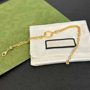 Designer-Schmuckarmband Designer 18K reines Gold 52cm Schmuckdesigner für Frauengeschenk