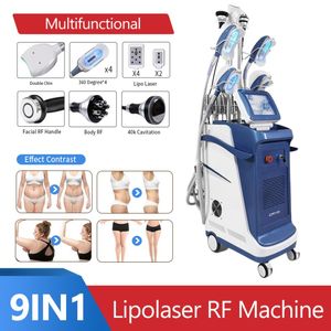 Abnehmen Maschine 2024 Ultraschall Kavitation Körper Schlank Maschine 40K Ultraschall Behandlung 8 In 1 Lipolaser Kryo Fett Verlust Maschinen