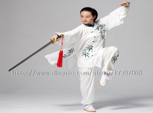 Vestiti cinesi Tai chi Kungfu uniforme taiji spada costume Qigong vestito ricamato indumento per donne uomini ragazza ragazzo bambini adulti8678716