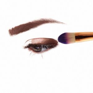 9-set Pincéis de maquiagem Man-made Fiber Eye Shadow Foundati Power Ctouring Brush Iniciante Ferramentas de beleza multifuncionais q6iO #