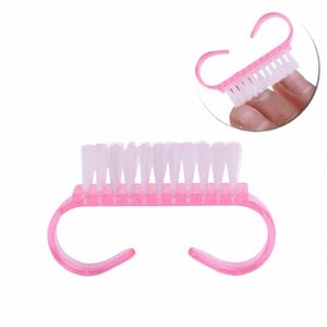 Nagelrengöring Brush Nail Tool File Manicure Pedicure Soft Ta bort Dust Manicure Tool Clean Brush For Nail Care Makeup Tools E24i#