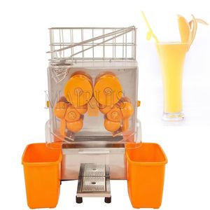 Automatisk orange squeezer juicer fruktjuice pressmaskin frukt press kommersiell bordsskiva juicer