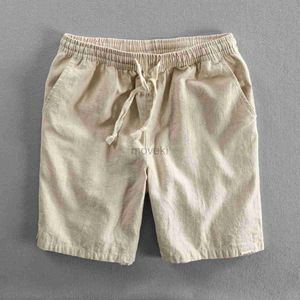 Shorts masculinos verão algodão linho praia shorts para homens venda casual colorido solto escovado corte shorts masculinos 6xl 5xl 4xl 24323