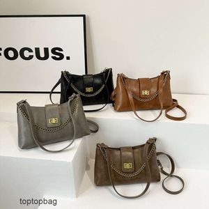 Designer Luxury Fashion Tygväskor Lyxiga och fashionabla enskilda axlar underarm Womens Bag Instagram Korean mångsidig trendig spänne tofu väska