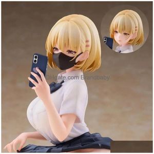 Finger Toys 15Cm Nsfw Lovely Project Himeko Cute Y Girl Pvc Action Figure Adt Hentai Collectible Model Doll Gift Drop Delivery Gifts N Dhcon