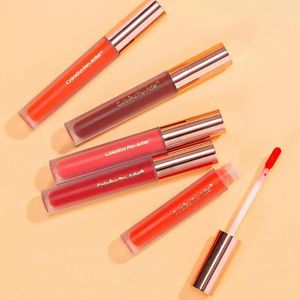 Lip Gloss 8 Colors Glaze Soft Mist Velvet Matte Long Lasting Shimmer Tint Not Easy To Fade Lipstick Cosmetic