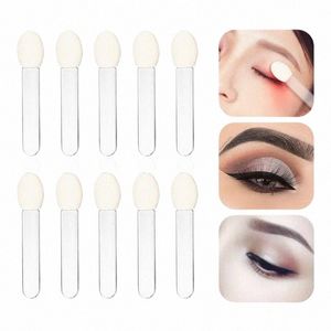 wholesalemakeup Double-end Eye Shadow Eyeliner Brush Spge Applicator Tool Cosmetic Eyeshadow Brush Makeup Tool J8KU#