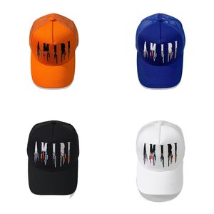 Stranddesigner baseball cap högkvalitativ solid geometriska tryckkapslar för män kvinnor moderna mode cappello lyxmonterad hatt golf orange FA0105 H4