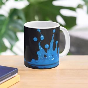 Canecas Blue Man Group Caneca de café Xícaras de cerâmica Conjunto de chás bonitos Turista