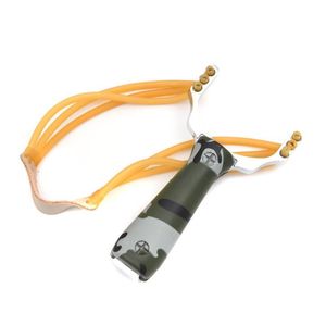 Slingshot Sling Outdoor Gesundheit Neueste Leistungsstarke Bogen Camouflage Aluminium Schuss Jagd Schießen Katapult Smart Alloy Produkt Frvhu