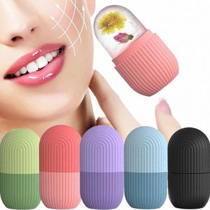 Silice Ice Cube Trays Beauty Lifting Ice Ball Face Massager Ctouring Eye Roller Tratamento Facial Reduzir Acne Ferramenta de Cuidados com a Pele Y32S #