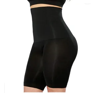 Aktywne szorty kobiety Shapewear High Talia Przechudza się brzucha