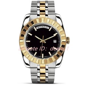 DEENU1-MEN'S LIMITAL EDITION Automatisk Mechanical Watch 41mm 904L All rostfritt stål Strap Waterproof Luminous Sapphire Fas349s