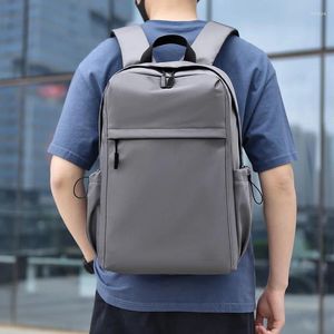 Backpack Men's Simple Fashion Business Travel Waterproof Large College Student Laptop Bag