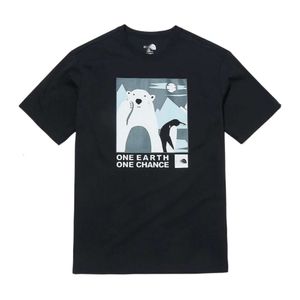 North T-Shirt Face Designer Damen-T-Shirt in Originalqualität, trendiges Unisex-Klassiker-Kurzarm-T-Shirt aus reiner Baumwolle mit farbigem Aufdruck