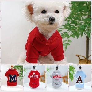Psa odzież miękka zimowa moda poliester wygodne pullover czerwony literowy wzór płaszcza kurtka