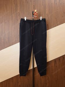 Projektanci Mens Pants Spring Autumn Loro Piano Men Cashmere Pant Standstring Długie spodnie