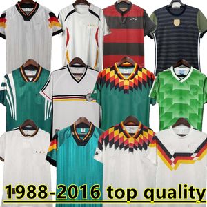 Puchar Świata 1990 1998 1988 1996 Germanys Retro Littbarski Ballack Soccer Jersey Klinsmann 2006 2014 Koszulki Kalkbrenner 1996 2004 Matthaus Hassler Bierhoff Klose 8888