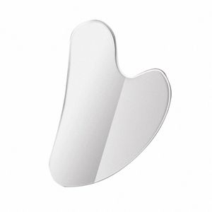 1PCS STAINL STEEL GUA SHA SCRAPER MASSAGER FOR FACE NECK BODY GUA MASSAGE TOOL FACIAL SKINE CARE GUA BOARD FACE MASSAGER E6CD＃