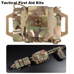 Väskor Molle Tactical First Aid Kits Medical Bag Snabb distribution Militär påse Survival Outdoor Hunt Emergency Camping Bag